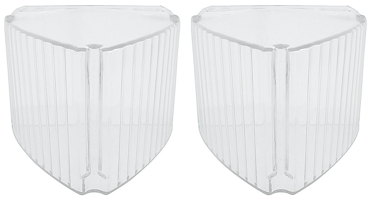 Lens, Turn Signal, 1969 Cadillac, Pair