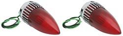 Tail Lamp Assembly, Red, 1959 Cadillac, Pair