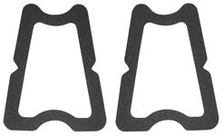 Gasket, Rear License Plate Light, 1954-55 Cadillac, Exc. Commercial Chassis