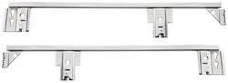 Window Channel, 1959-60 Bonneville/Catalina/Cad, 2dr Coupe/Conv., Lower, Pair