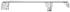 Window Channel, 1959-60 Bonneville/Catalina/Cad, 2dr Coupe/Convertible, Lower