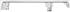 Window Channel, 1959-60 Bonneville/Catalina/Cad, 2dr Coupe/Convertible, Lower