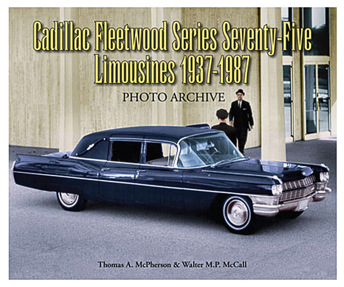 Book, Cadillac Fleetwood Series 75 Limousines 19371987