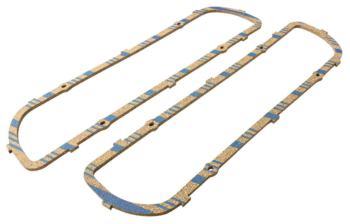 Gaskets, Valve Cover, 196367 Cadillac 390/429, Cork