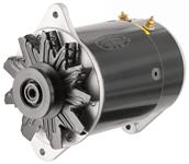 Alternator, PowerGen Short Case, 54-62 GM, 90A 12V, w/Pulley, w/Lamp Terminal
