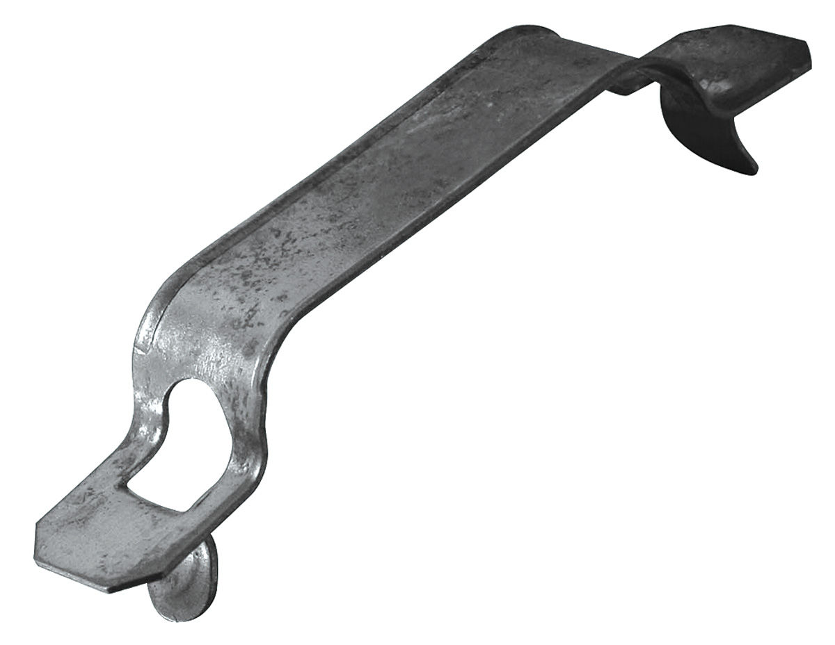 Wire Harness Straps, 195760 Cadillac, Metal, Flat Top