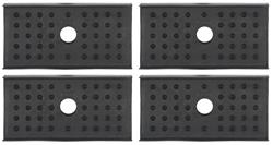 Insulator Kit, Leaf Spring, 1954-57 Cadillac/1958-74 CC, 4pc