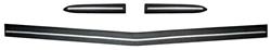 Bumper Impact Strips, Rear, 1974 Eldorado, Kit