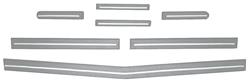Bumper Impact Strips, Front, 1975-78 Eldorado, Kit