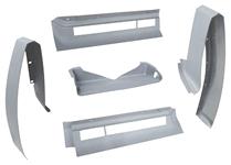 Bumper Filler Set, Rear, 1974-76 DeVille/Fleetwood, 5pc