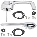 Handle Set, Outside Door, 1961-62 Cadillac, 2dr Coupe/Convertible