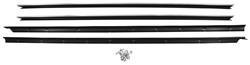 Window Felts, 71-78 Eldorado/Fleetwood, Hardtop, Frt Inr/Otr, 4pc, Repro. Style