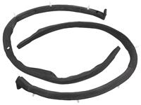 Seal, Convertible Pillar Post, 59-60 Cadillac/Bonneville/Catalina, Includes Clip