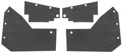 Seal, Radiator To Radiator Support, 1957-58 Cadillac Exc. Brougham, 4pc