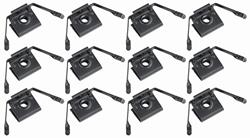 Clips, Pinchweld Molding, 1966-67 A-Body, 1965-66 Cadillac, Convertible, 12pc