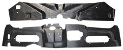 Insulation Pad, Firewall, Quietride Solutions, 1954 Cadillac Eldorado & Series 62, With Cowl Cover