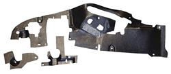 Insulation Pad, Firewall, Quietride, 62 CAD FTWD 4Dr HT, w/Cowl Cover, Model 6039