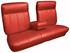 Seat Upholstery, Sierra Grain, 1969 Cadillac, DeVille, Bench w/Armrest