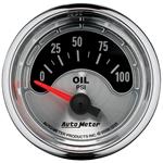 Gauge, Oil Pressure, AutoMeter, Electric, 2-1/16", 0-100 PSI