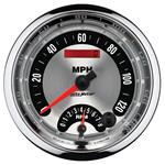 Gauge, Speedometer/Tachometer Combo, AutoMeter, American Muscle, 5"