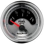 Gauge, Fuel Level, AutoMeter, Electric, 2-1/16", 0 Empty/90 Full