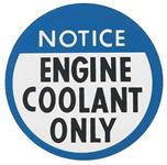 Decal, 78-82 GM G Body, Engine Coolant, 44265327