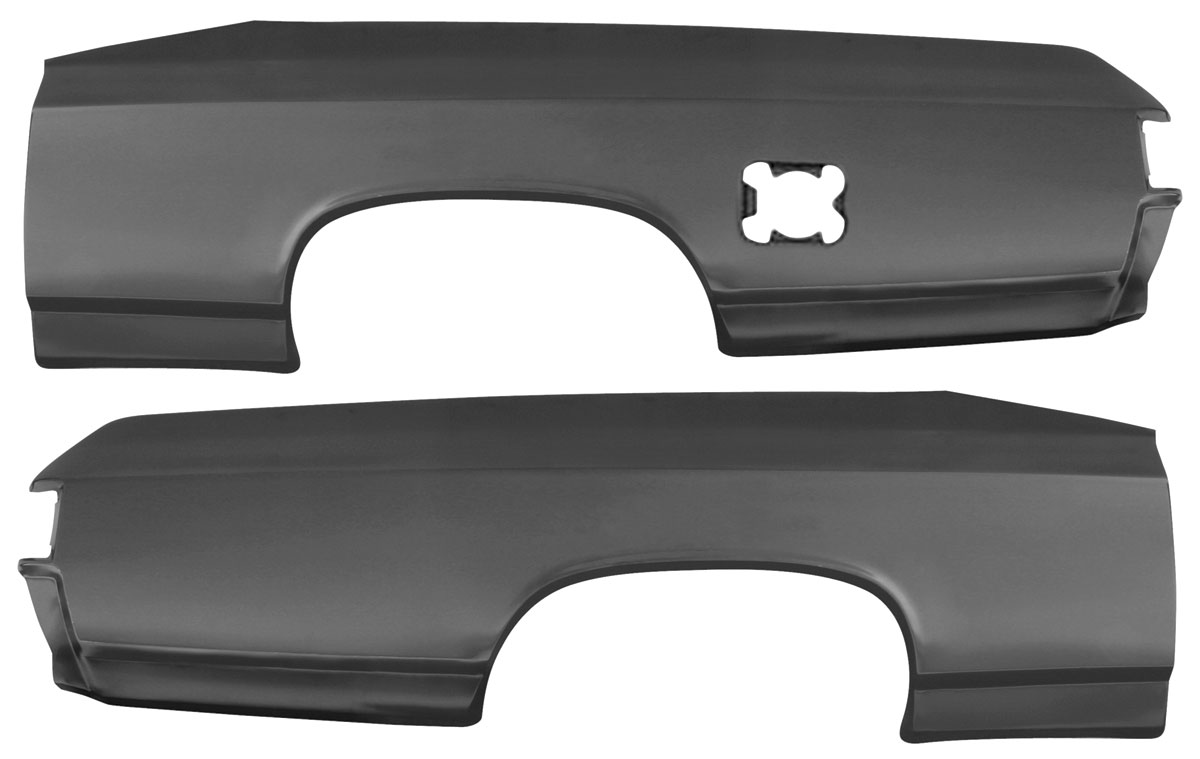 RESTOPARTS Quarter Panel, 196872 El Camino, Pair