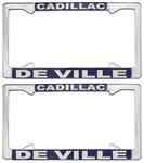 Frame, License Plate, Cadillac Deville