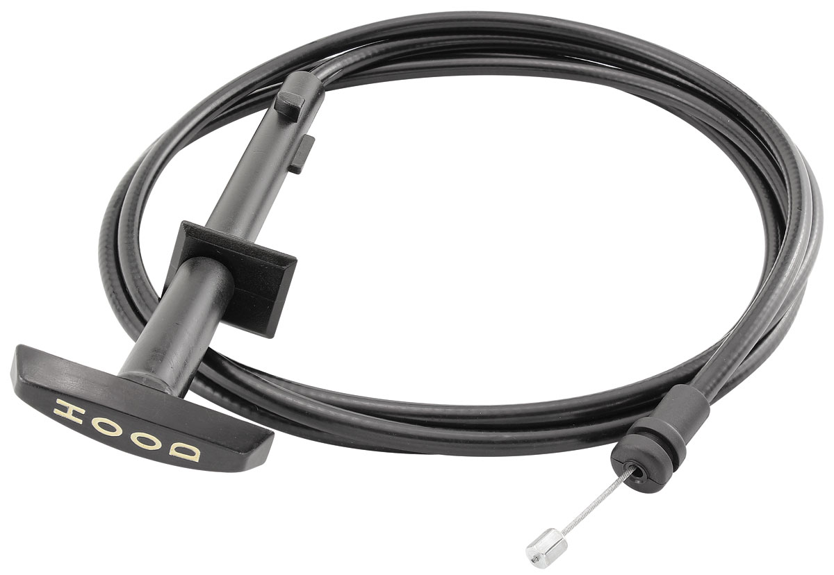 Cable, Hood Release, 197377 ABody, Inside w/Handle, 78", 1Piece