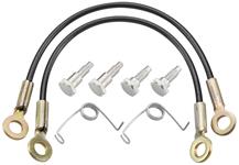 Tailgate Cable Kit, 1968-77 El Camino, 8 pc