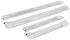 Sill Plates, Stainless Steel, 1968-72 A-Body, 4-Door, w/Ribs, 4-Piece