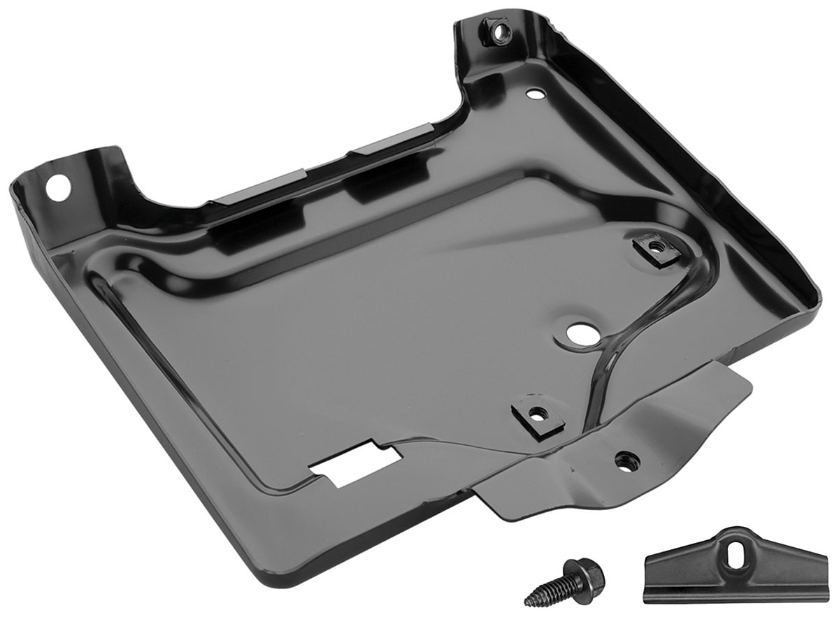 RESTOPARTS Battery Tray Kit, 67 Chevelle & El Camino