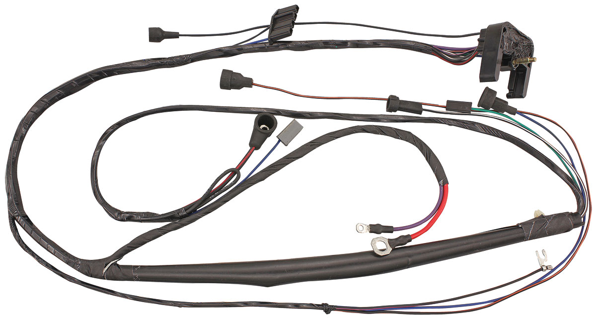 M&H Wiring Harness, Engine, 1968 Bonn/Cat/GP, w/ Original 2Wire Reg