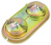 Lid Kit, Master Cylinder, 1967-72 GM, w/o Gasket, w/o Bale,  5-5/16"x2-3/4"