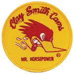 Patch, Clay Smith, Red/Yellow, 3" Round
