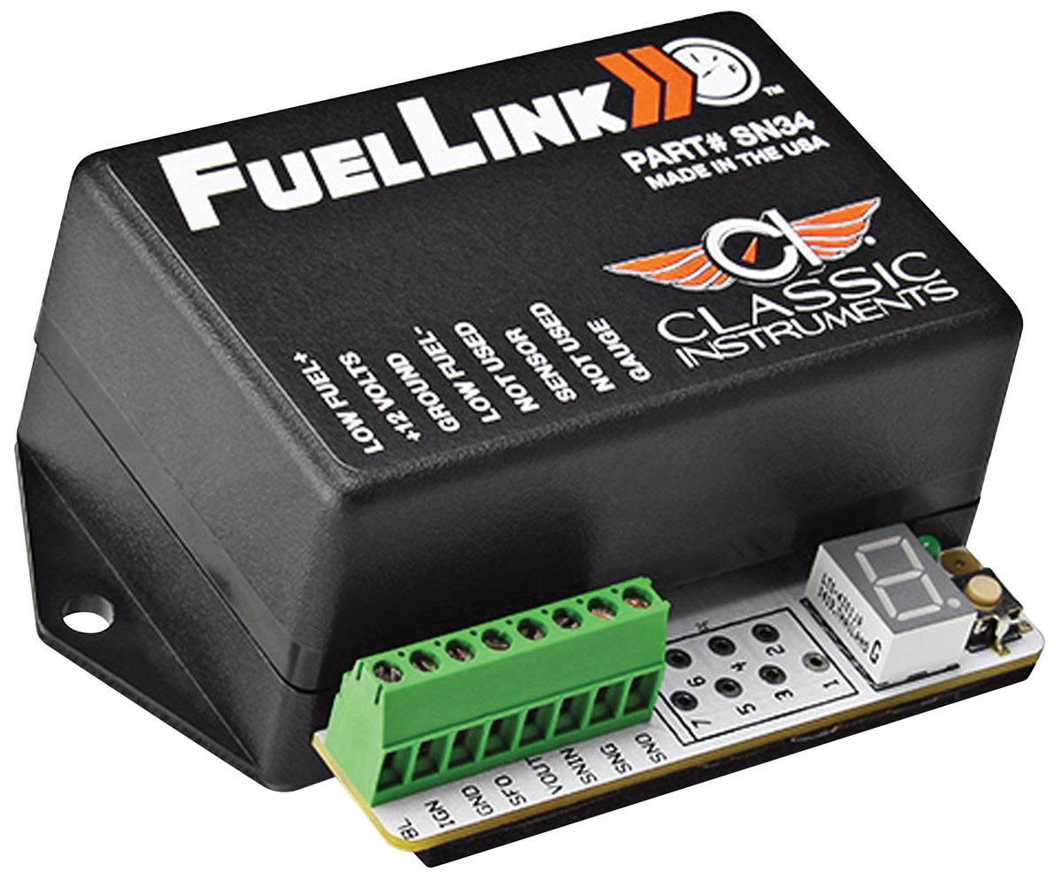 Adapter, Fuel Gauge, Fuel Link from Classic Instruments @ OPGI.com