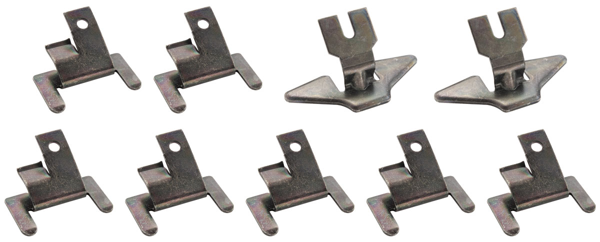 thumbnail image 2 of Complete Set (8) Windshield Top Trim Clips For 1963-1965 Buick Riviera – BestOfferCounts 2 of 6
