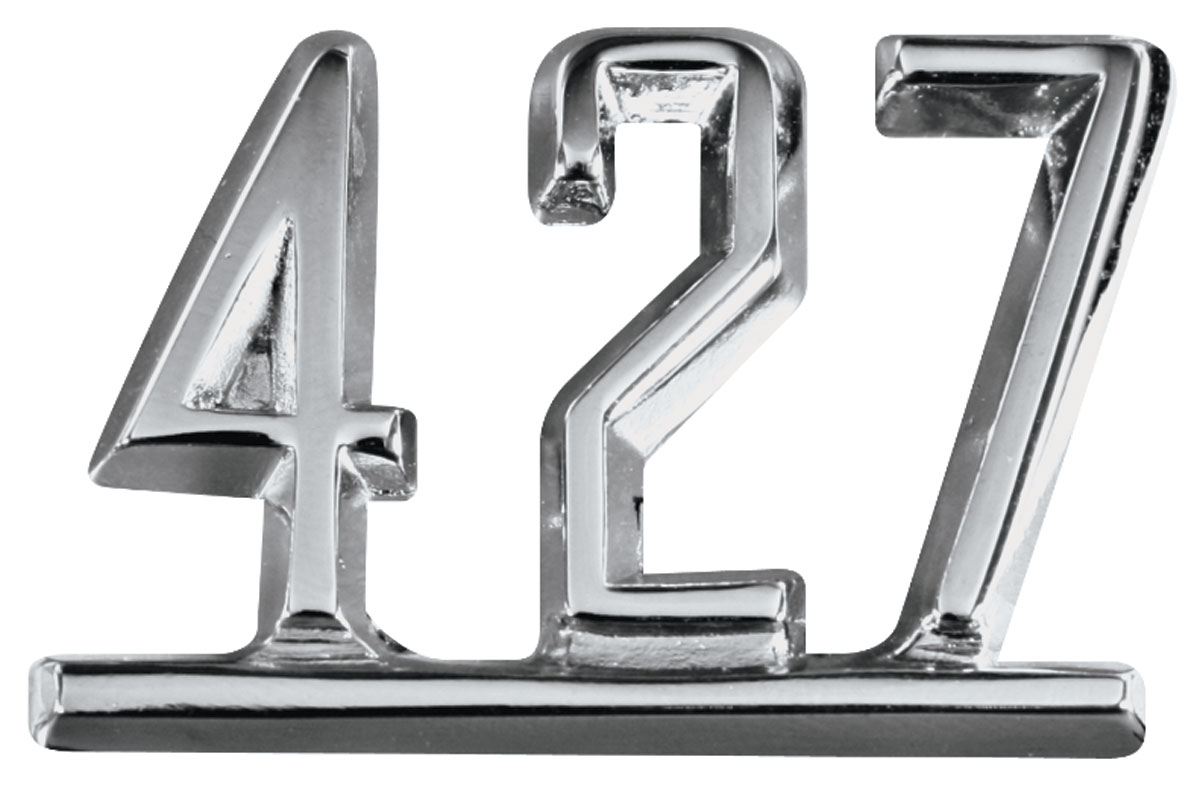 Emblem, Fender, 196467 "427"