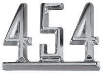 Emblem, Fender, 1965-67 "454"