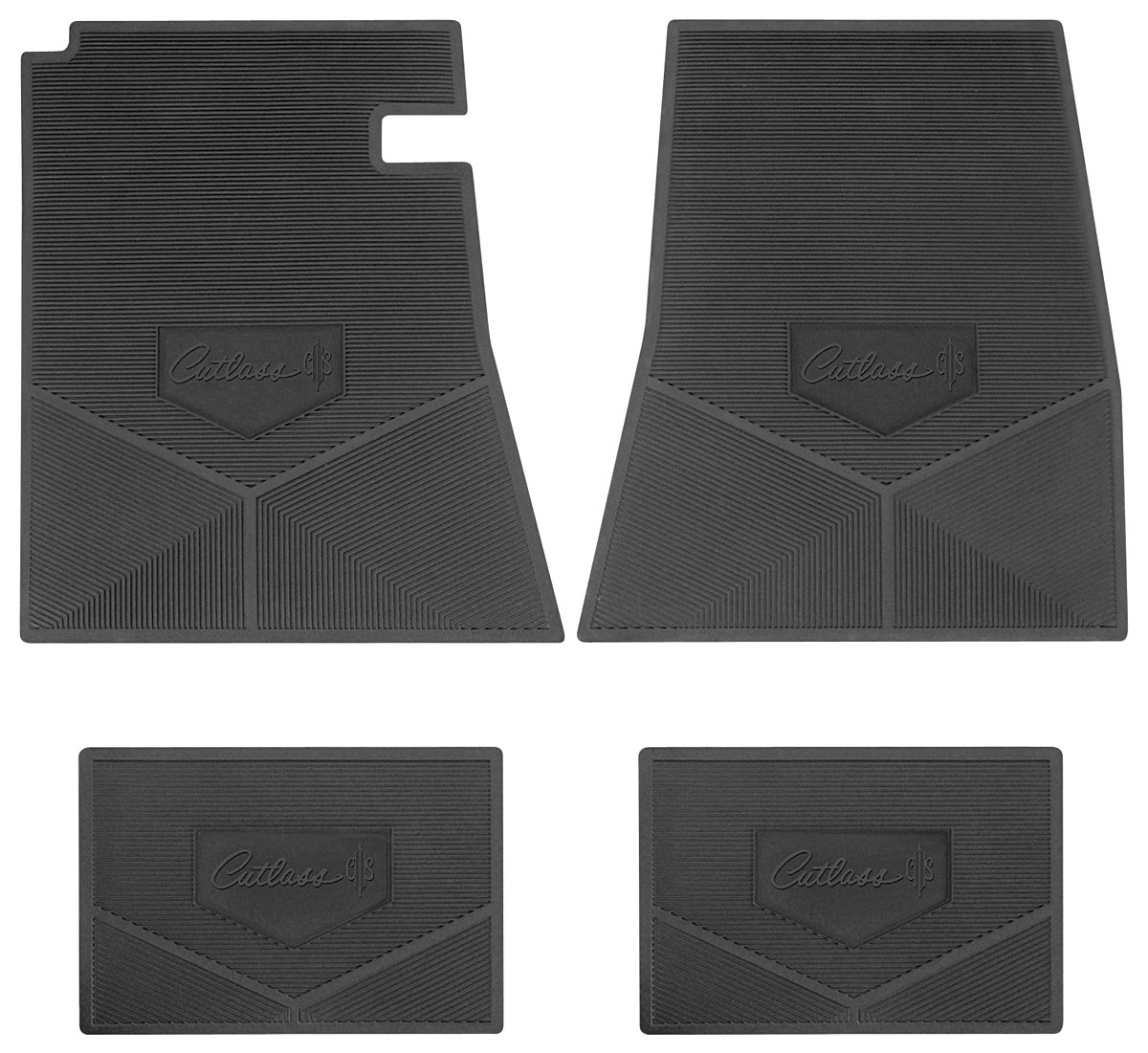 Legendary Auto Interiors Floor Mats, Rubber, 196467 Cutlass Supreme