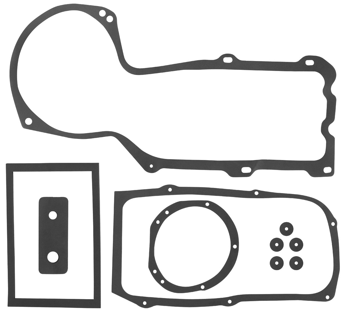 Heater Box Seal Kit, 196472 ABody/196672 Bonn/Cat/GP, w/o AC