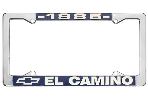 RESTOPARTS License Plate Frame, 1985 El Camino
