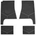 Floor Mats, Rubber, 1968-69 Pontiac, LeMans w/Arrowhead Emblem