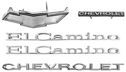 Emblem Kit, 1971-72 El Camino Non-SS