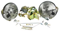 Disc Brake Set, Front, 1964-66 A-Body, Stock Spindle, 11" Rotors, Std. Booster