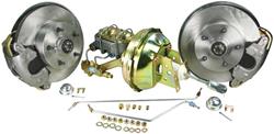 Disc Brake Kit, Front, 1964-66 A-Body, Stock Spindle, OE Booster, 11" Rotors