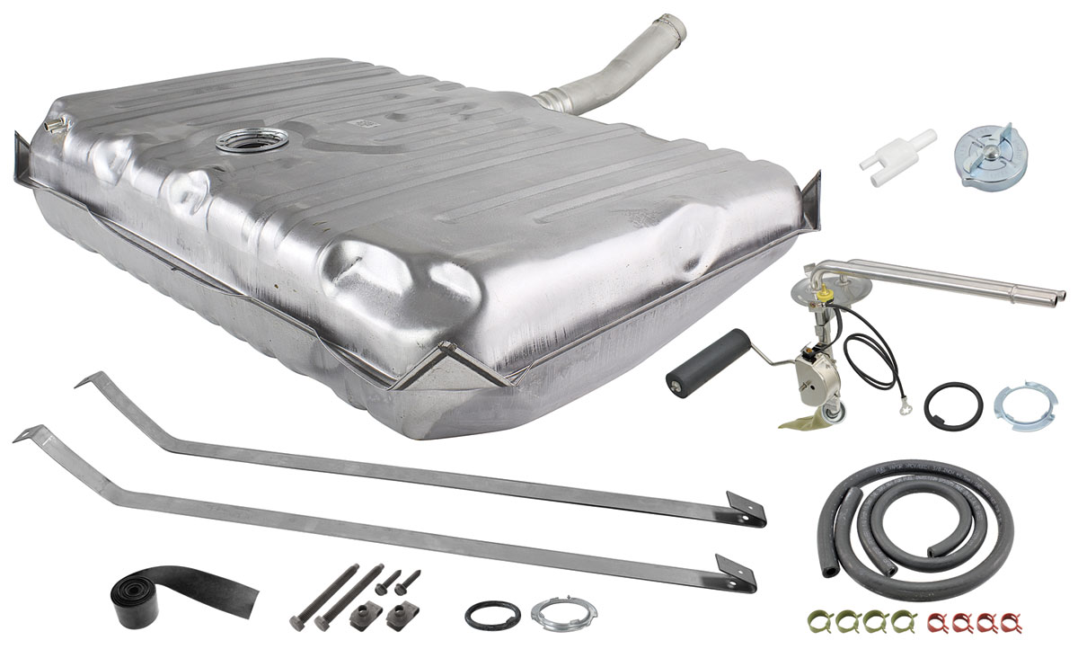 RESTOPARTS - Fuel Tank Kit, 1970 Chevelle/Monte, 2-Vents, 3/8 