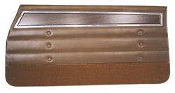 Door Panels, Front, 1972 Cutlass, S Coupe, PUI
