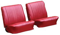Seat Upholstery, 1965 Cutlass, Holiday/442 Front Buckets PUI