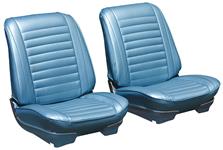 Seat Upholstery, 1967 Cutlass Supreme, Front Buckets DI